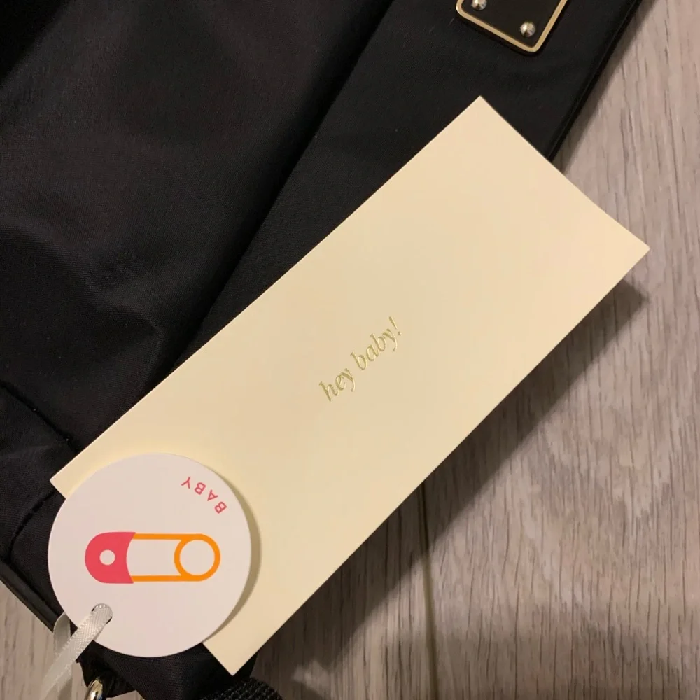 kate spade Black Nylon Baby Bag Messenger